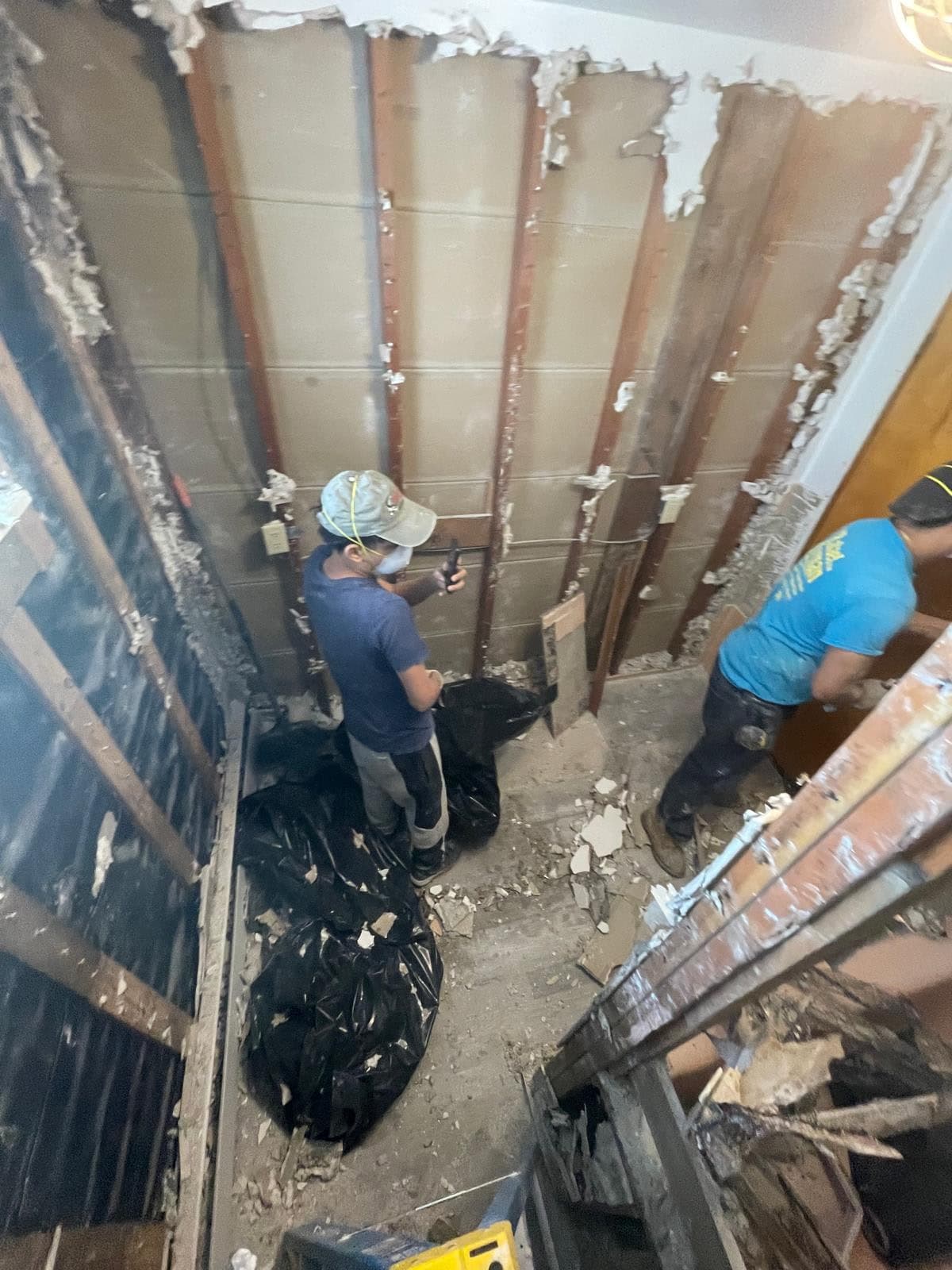Completed demolition project 2 in NEPA by Rafael The Handyman LLC