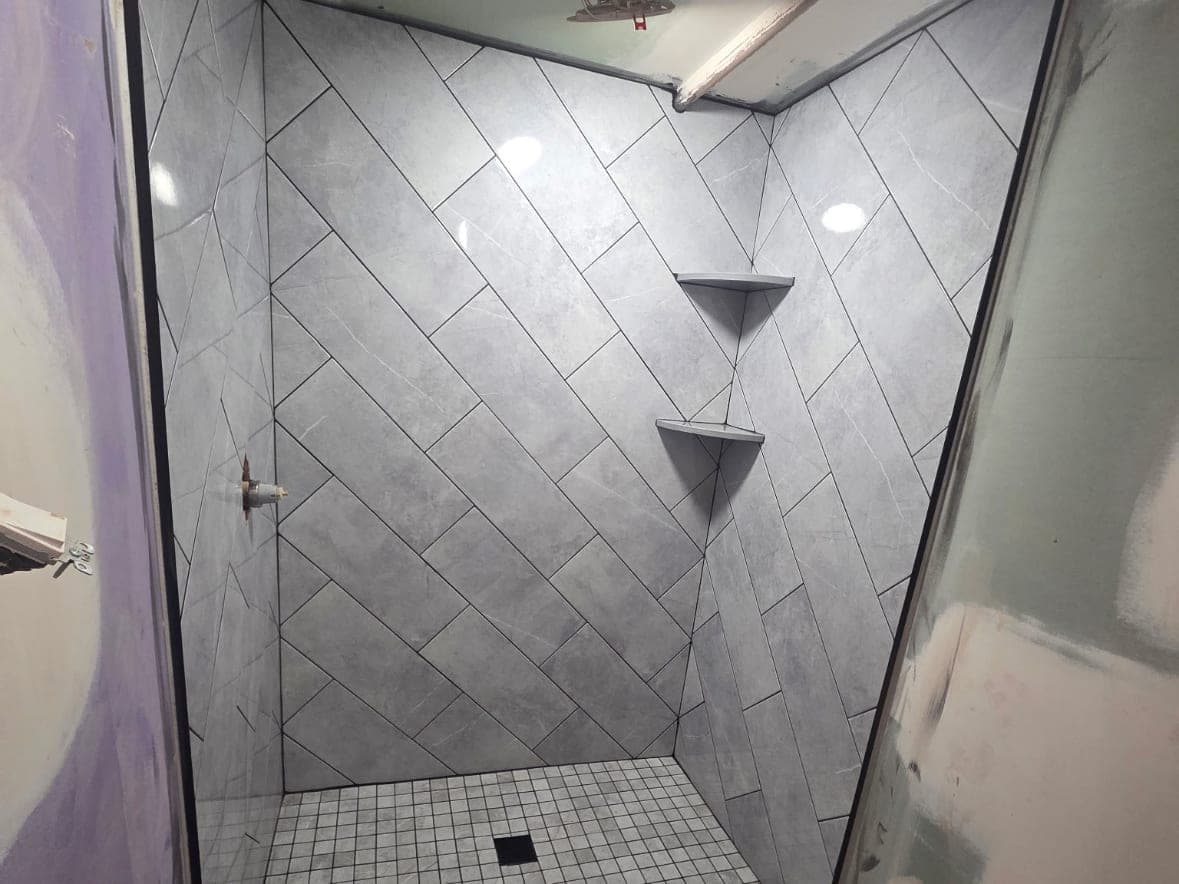 kitchens & bathrooms project 1 in Avoca, PA by Rafael The Handyman LLC — after