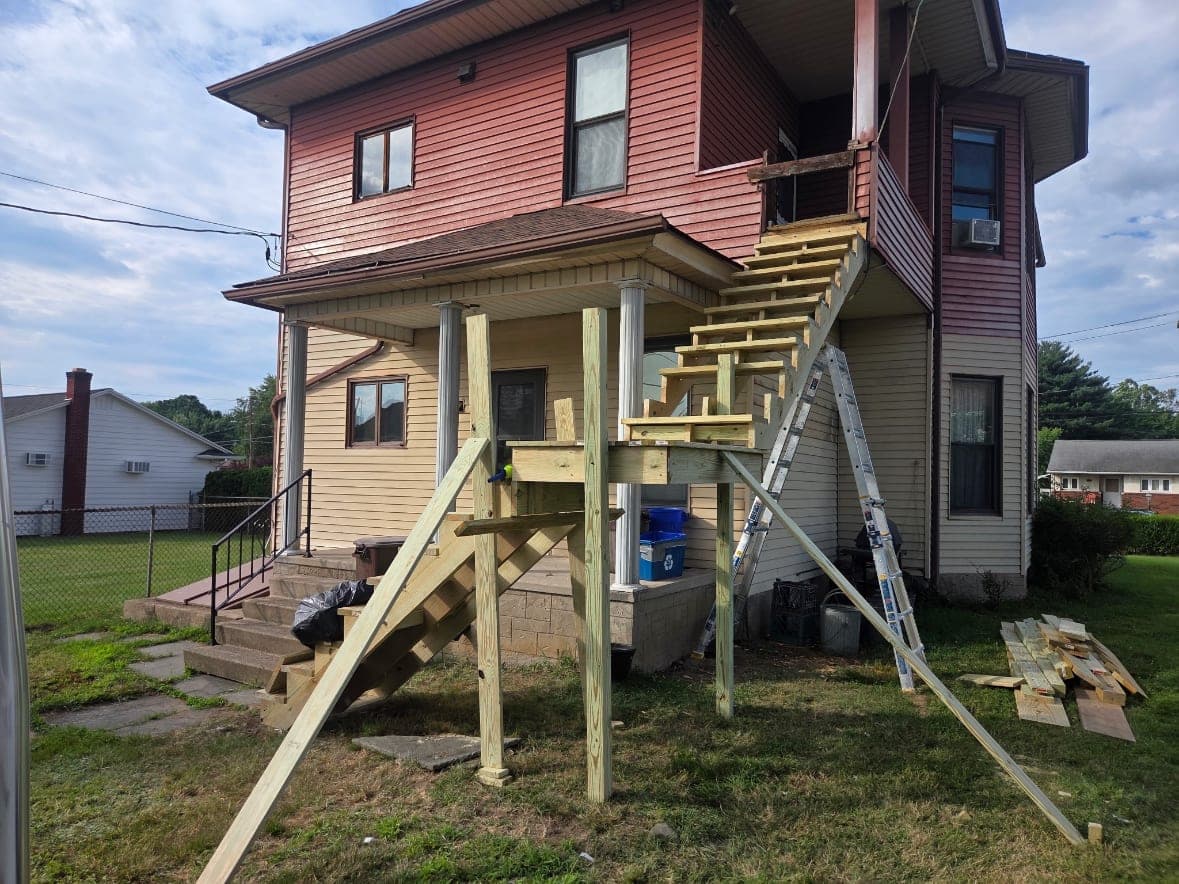 Completed wood flooring & fencing project 7 in NEPA by Rafael The Handyman LLC